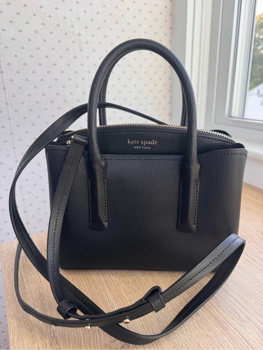 kate spade Black Leather Purse